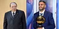 Meilleur joueur africain 2016-Le président Abdelaziz Bouteflika félicite Ryad Mahrez