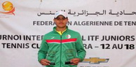 Tournoi ITF juniors: Mehdi-Bouras Victoire finale de Youcef Rihane