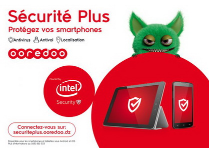 Photo - Ooredoo lance son nouveau service Sécurité Plus