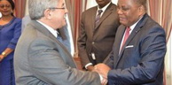 Gouvernement : Ouyahia reçoit le ministre des Affaires étrangères congolais