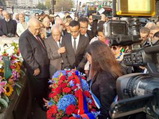 Cérémonie de recueillement à la mémoire des victimes algériennes du massacre du 17 octobre 1961 à Paris