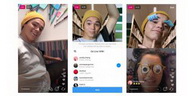 Instagram lance les vidéos live en Duo