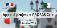 Projets de partenariat institutionnel algéro-français PROFAS C+: L’appel est prolongé jusqu’au 8 avril 2018