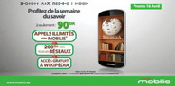Profitez de la semaine du savoir avec le plan promo 90 de Mobilis !