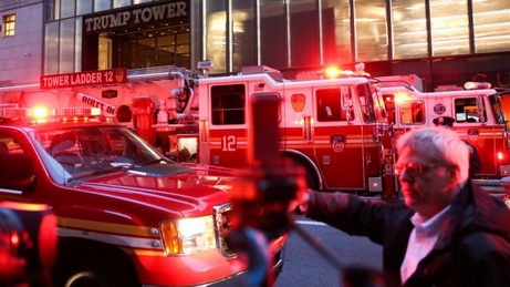 Etats Unis: Un mort dans un incendie dans la Trump Tower à New York 