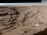 Curiosity offre un magnifique panorama de Mars