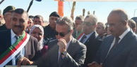 A partir de Djemoura (Biskra) – Bedoui et Temmar donnent le coup d’envoi d’exportation de 20.000 tonnes de ciment vers des pays africains