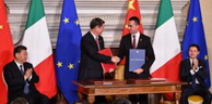 Italie-Chine: signature d’un protocole d’accord Italie-Chine dans les Nouvelles routes de la soie