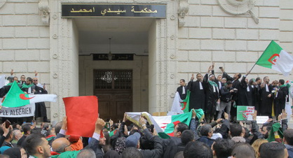 Manifestation des avocats à Alger