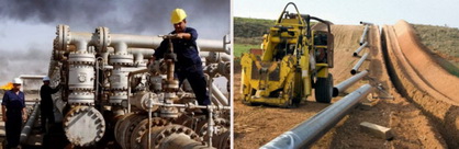 Les canalisations des hydrocarbures gazeux