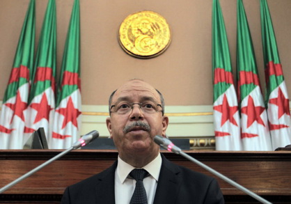 Ministre de la Justice Belkacem Zeghmati.