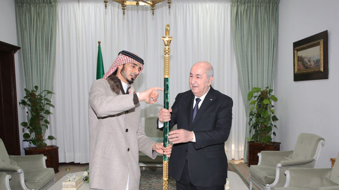 Le Président Tebboune reçoit le représentant de l’Emir de l’Etat du Qatar