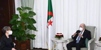 Algérie – Tunisie: Le Président Tebboune reçoit la cheffe du Gouvernement tunisien
