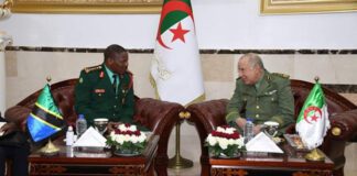 Algérie-Tanzanie: Le général d’armée Saïd Chanegriha reçoit le commandant de la Force de défense du peuple tanzanien