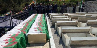 Tizi-Ouzou: Ré-inhumation des ossements de 75 chahids