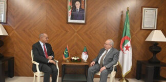 Algérie – Mauritanie: Ramtane Lamamra reçoit le ministre mauritanien de l’Equipement et des Transports