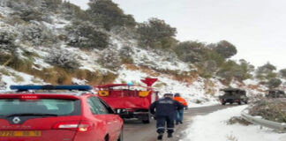 Importantes chutes de neige à El Bayadh: Retour à la normale du trafic routier