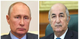Algérie-Russie: Le président de la République et son homologue russe évoquent la coopération bilatérale lors d’un entretien téléphonique