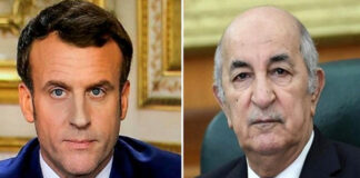Activités présidentielles: Abdelmadjid Tebboune reçoit un appel téléphonique de son homologue Emmanuel Macron…