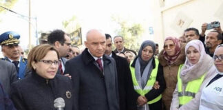 Solidarité nationale: La ministre préside le départ d’une caravane de solidarité ciblant les habitants des zones d’ombre à Oum El Bouaghi