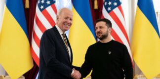 Ukraine: Visite surprise du président américain à Kiev