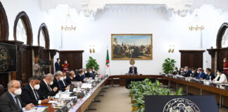 Conseil des ministres: Le Président Tebboune préside une réunion