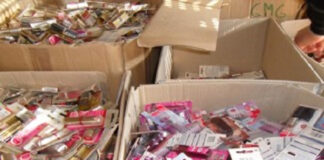 Sétif: Saisie de 96 000 flacons de parfum et produits cosmétiques stockés dans un entrepôt clandestin