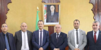 Travaux publics et hydraulique: Rekhroukh reçoit des membres du Parlement de la wilaya de Boumerdès