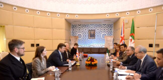 Algérie – Grande-Bretagne: Belani reçoit le vice-ministre de la Défense, chargé des Forces armées britanniques