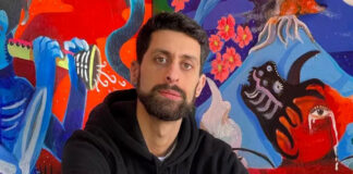 Exposition: L’artiste algérien Adlane Samet expose à la Foire des arts de Tokyo