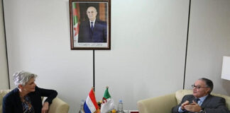 Diplomatie: Belani reçoit l’ambassadeur des Pays-Bas à Alger