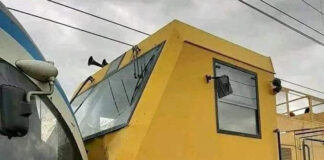 Collision entre un engin de chantier et un train de voyageurs: 8 blessés légers entre Alger et El Affroun