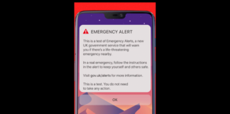 Le Royaume-Uni teste un nouveau système d’alerte sur les téléphones portables