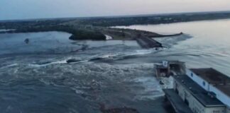 Guerre en Ukraine: La centrale hydroélectrique du barrage de Nova Kakhovka, complètement détruite