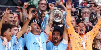 Alors qu’il est le meilleur buteur de Man City dans la compétition (5 buts): Manchester City remporte la Coupe et s’offre le doublé… sans Mahrez