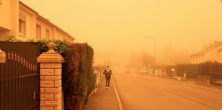 La qualité de l’air altérée dans le sud de l’Europe par un important nuage de sable du Sahara
