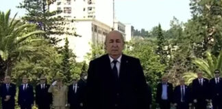 61e anniversaire de la Fête de l’Indépendance: Le président de la République se recueille à la mémoire des martyrs de la Guerre de libération