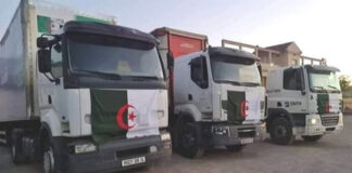 Sétif: Caravane de solidarité au profit des victimes des incendies de forêt à Béjaïa