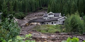 Scandinavie: Glissements de terrains et inondations suite à de fortes pluies