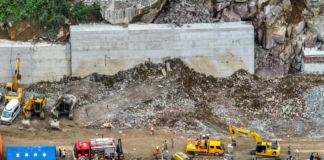 Sept morts suite à un éboulement dans le centre de la Chine