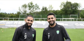 Al-Ahli Saoudi: Mahrez soutient Boudebouz