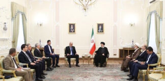 Algérie-Iran: Brahim Boughali reçu à Téhéran par le président iranien
