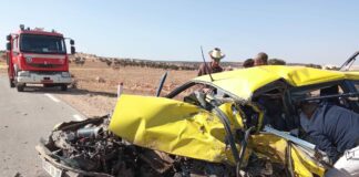 Djelfa: Six morts et 9 blessés dans un accident de la route