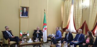 Le ministre de la Justice reçoit le président du Conseil d’Etat italien