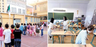 Campagne de nettoyage et d’embellissement du milieu scolaire: Grande participation des associations à Naâma