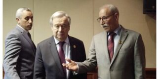 Sahara occidental: Le président sahraoui s’entretient avec le SG de l’ONU et l’informe des tentatives visant à faire dévier le processus de paix