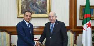Audience: Le président de la République reçoit M. Walid Sadi, nouveau président de la FAF