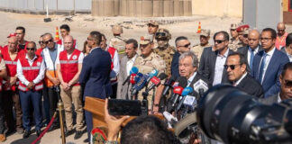 Egypte: Le secrétaire général de l’ONU appelle depuis Rafah au «passage rapide» de l’aide vers Ghaza