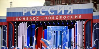 Guerre en Ukraine: Moscou célèbre l’anniversaire de l’annexion revendiquée de régions ukrainiennes