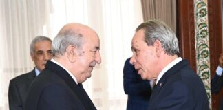 Audience: Le président de la République reçoit le chef du Gouvernement tunisien